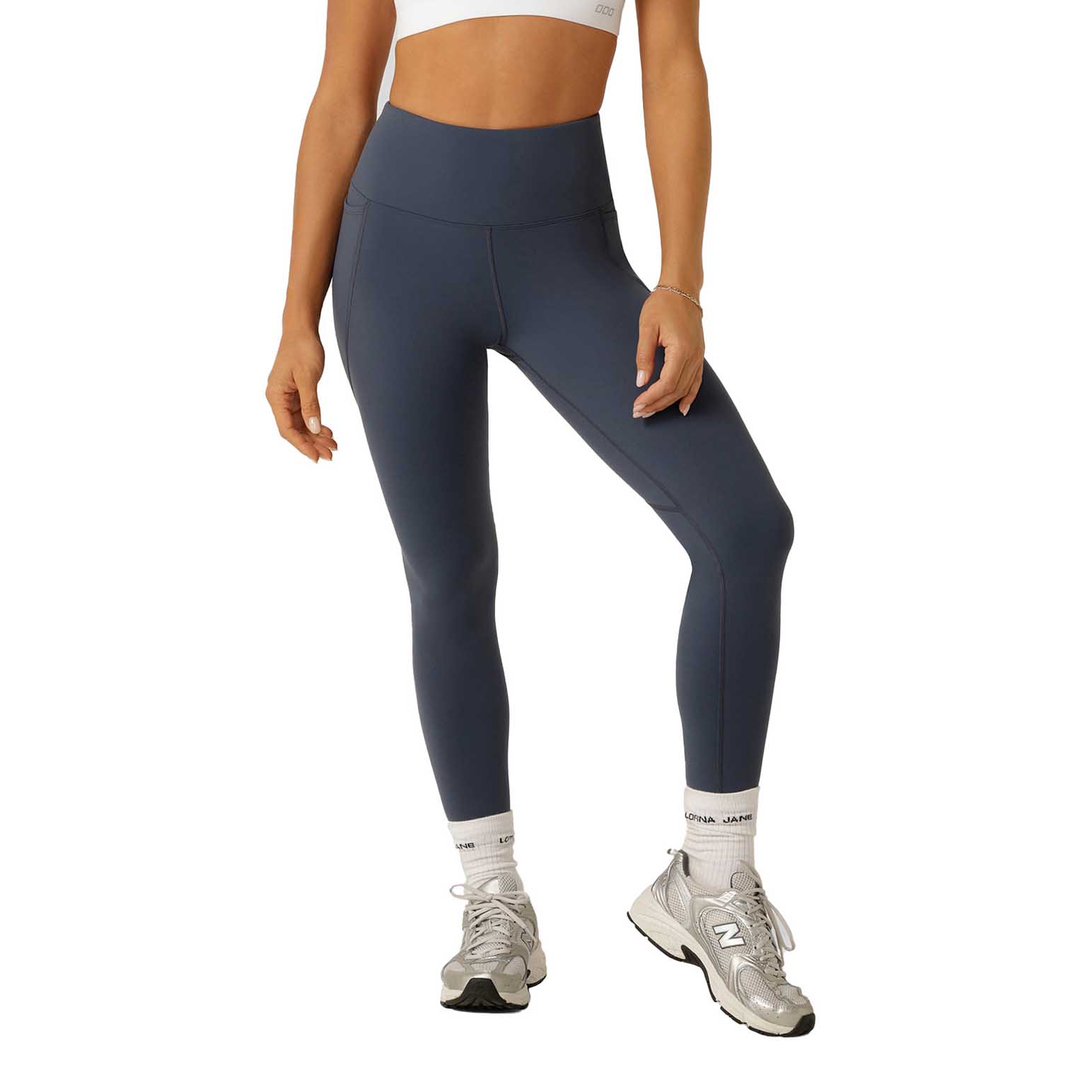 Lorna Jane Amy Thermal Phone Pocket Ankle Biter Leggings